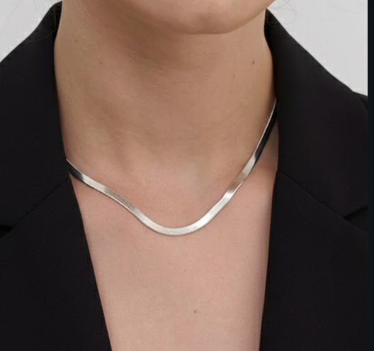 Flat Snake Chain necklace