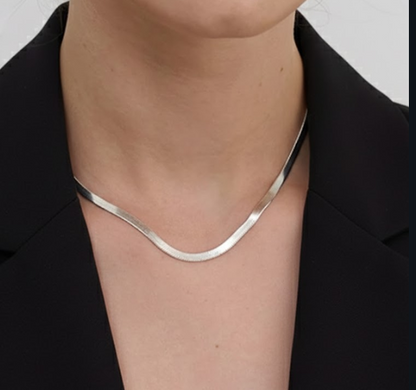 Flat Snake Chain necklace